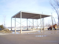 Classic Carports manufacturers and installs a wide variety of metal canopy structures including metal canopies, steel carports, aluminum canopies or any type of custom canopy to meet your needs.
